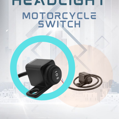 Domino 3-Way Waterproof Motorcycle Switch (I-O-II)