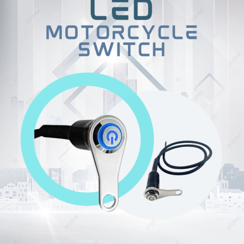 Waterproof Blue LED Motorcycle Switch